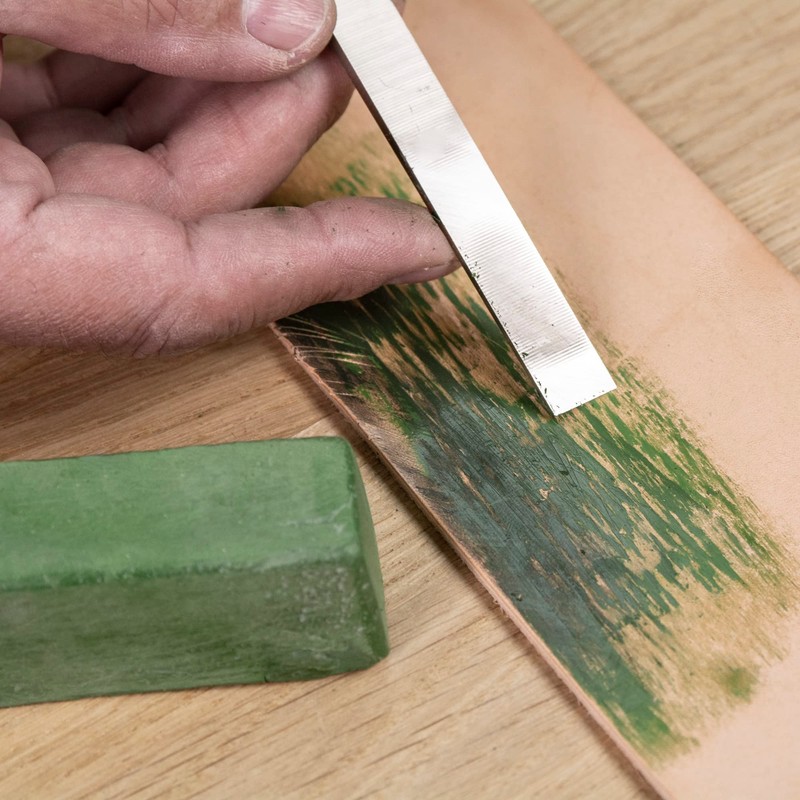 Trend Honing Compound and Leather Strop Kit, Hone & Polish