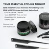 EDGE BOOSTER Carbon Anti-Static Rat Tail Styling Comb 3-Piece Set