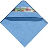 Erwin Müller Children's Hooded Terry Towel, Wash Mitt, light blue,