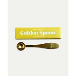 Health Bar Matcha Löffel Golden Spoon - goldener Messlöffel aus hochwertigem Edelstahl