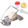 AYNKH Set of 4 Egg Slicer for Boiled Eggs, Egg