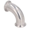 Sanitary Elbow Fitting 90° Stainless Steel Good Sealing Rustproof Pipe
