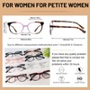 OCCI CHIARI Petite Reading Glasses for Small Face Women Fashion