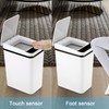 Automatic Touchless Garbage Can, Small Motion Sensor Smart Trash Can,