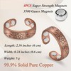 Copper Magnetic Ring for Women Ring Ladies Fingers Thumb Copper