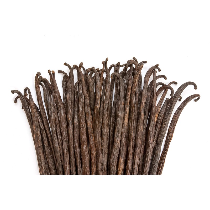 10 Vanilla Beans - Whole Extract Grade B Pods for