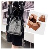 WADORN 2 Pieces 2 Colours PU Leather Drawstring for Bucket
