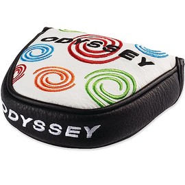 Callaway Premium All Leather Putter Headcover 2024 Unisex White Mallet