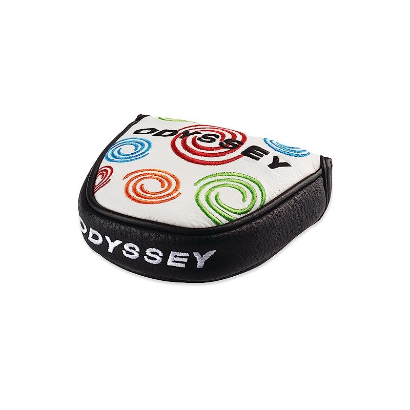 Callaway Premium All Leather Putter Headcover 2024 Unisex White Mallet