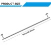 Wonderjune Closet Rail Hanging Closet Rod Ceiling Clothes Rack Any
