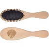 'Great Dane Dog Face' Wooden Hairbrush (HA00047088)