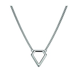 Liebeskind Berlin Women's Necklace with Pendant, Matte Stainless Steel 46 cm. Item LG-000-N-45, Stainless Steel, silver