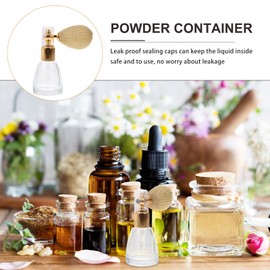 Travel Spray Bottle 2pcs Spray Perfume Bottle Vintage Refillable Empty Bottle Fine Water Mister for Beauty Highlighter Shimmer Cosmetic Random Color Travel Perfume