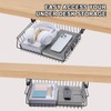 Under Desk Drawer, Slide Out Design,No Drill Metal Under Desk