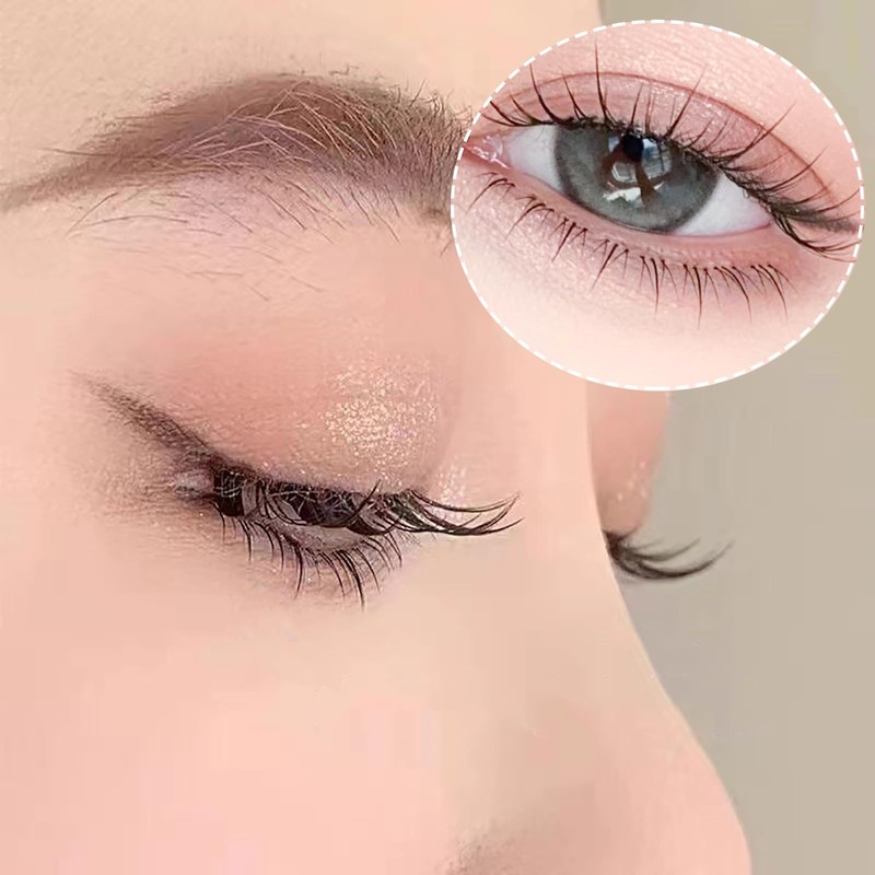 TRkin Lower Eyelashes, Natural, No Glue Needed, Bulk Capacity, Natural,