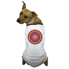 CafePress Mandala Cats Dog T Shirt Dog T-Shirt, Pet Clothing, Funny Dog Costume