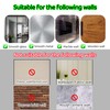 CIQIYO 30/60/100PCS Plant Climbing Wall Fixture Clips,Invisible Wall Plant Vines