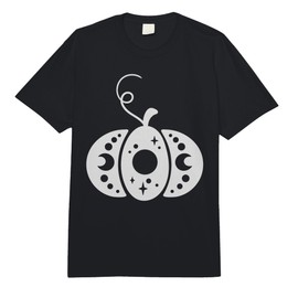 Mystical Stars & Moon Fall Pumpkin Witch Comfort Colors Adult Heavyweight T-Shirt