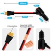 YINGAYOU Cavo XT60 Accendisigari con Interruttore 14AWG 20A Cavo Ricarica