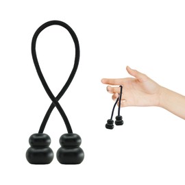 Fidget Beads, EDC Relieve Anxiety Toy Metal Fidget Toy for Stress Relief Home Office Toy Worry Beads Fidget for Men Women Teens (Style A-Black)