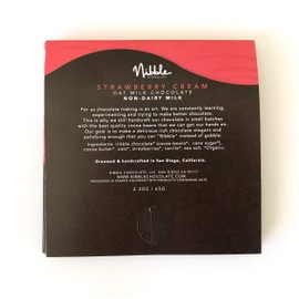 Strawberry Cream Oat Milk Chocolate - Non Dairy Milk | 3 Pack | Vegan | 100% Real Ingredients | Soy Free