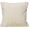 Empress Large Square Cushion Cover - Cream - Super Soft