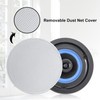 Herdio 320 Watts 2 Way Flush Mount Ceiling Speakers 4