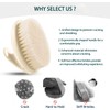 Dry Brushing Body Exfoliating Brush (White)