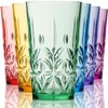 Bravario Royal Plastic Drinking Tumbler, Premium Quality Water Glasses, Dishwasher-Safe