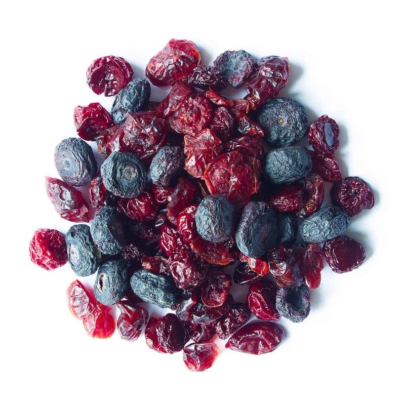 Organic Mixed Berries, 4 Pounds — Non-GMO Dried Blueberries, Cranberries,
