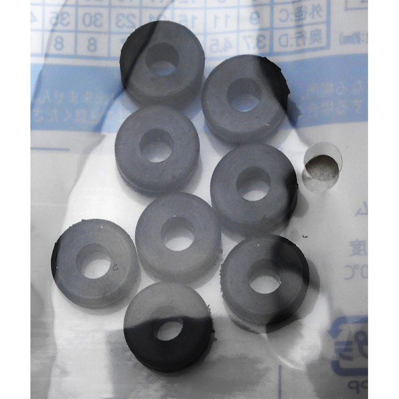 Hikari Grommets, 0.3 x 0.15 inches (9 x 3.7 mm),