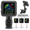 Aroma Guitar Clipon Tuner USB Rechargeable Builtin Battery Violin Ukulele