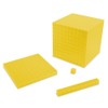 EAI Education Base Ten Intermediate Classroom Set: Yellow Plastic -