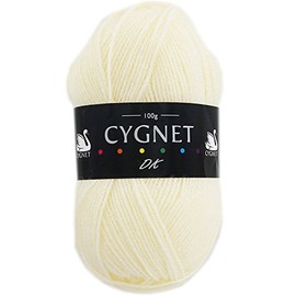 Cygnet Cream Double Knitting Yarn - 100g