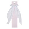 Oz Essentials Ribbon Scrunchie - White