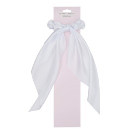 Oz Essentials Ribbon Scrunchie - White