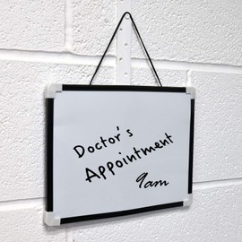 ASAB A4 Dry Wipe Magnetic Whiteboard Mini Office Notice Memo White Board Pen and Eraser