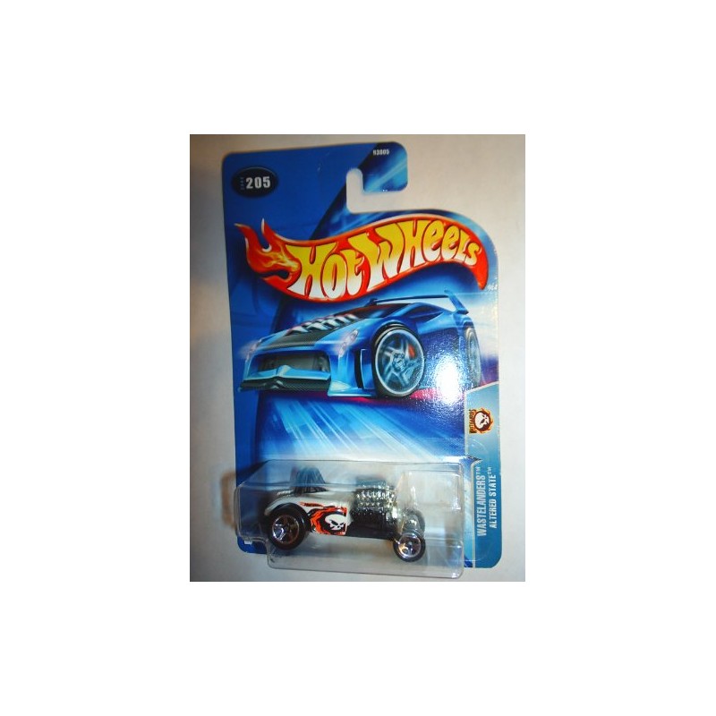 Hot Wheels Altered State Chrome Painted Engine "Wastelanders" #205 (2004)