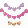 Baker Ross Wooden Heart Bunting Craft Set - 1 Piece,