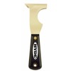 Hyde Tools 2975 5-in-1 Brass Multi-Tool, Black and Silver