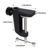 Metal Desk Clamp For Microphone Suspension Boom Scissor Arm Stand