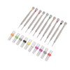 10 Pieces Flat Slotted Screwdriver Kit Professional Watch Slotted Screwdriver