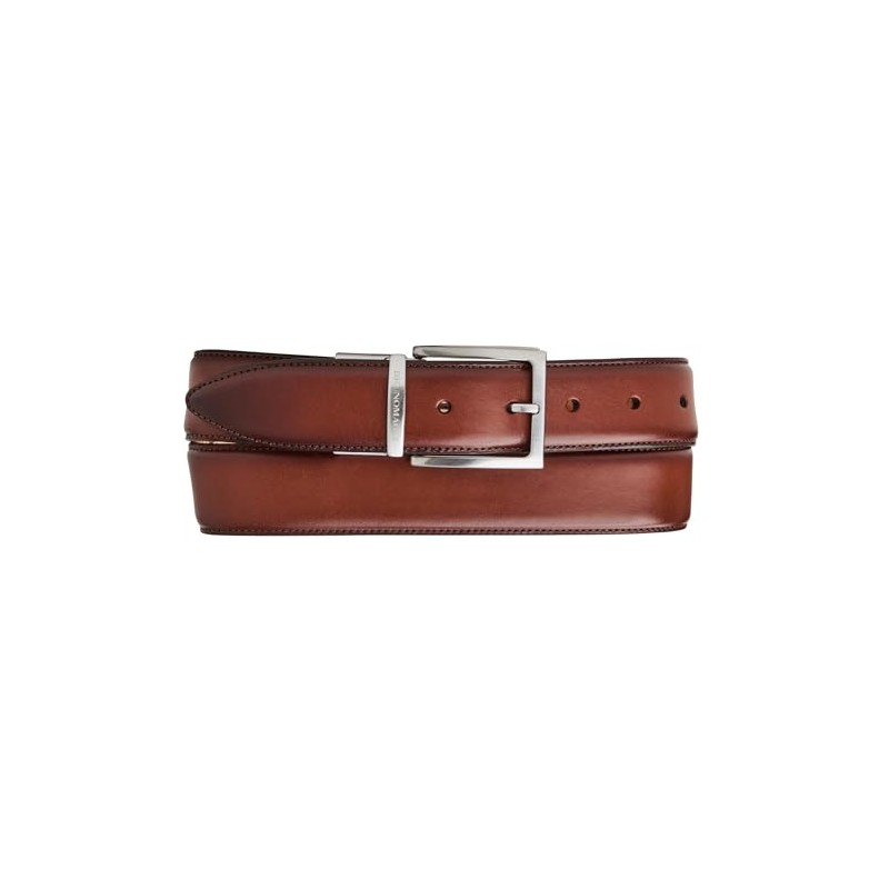 Bruno Magli ROMEO, Mens Belt Leather Cognac