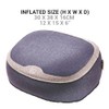 Go Travel Fusion Foot Rest, Soft Foam Inflatable Foot Rest,