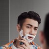 Men Electric Trimmer Rechargeable Portable Lightweight Intelligent Sensor Beard Cutting