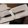 CROSS CALAIS METALLIC BLUE AND CHROME BALLPOINT PEN BRAND NEW