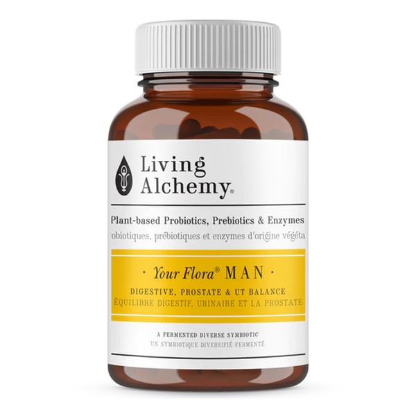 Living Alchemy Your Flora Man 60 Vegan Caps