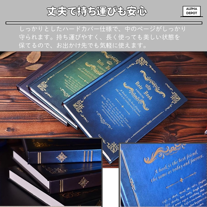 Alpha Depot Spellbook Style Notebook, Spell Book, Memo Book, Free