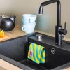 Happy Sinks Magnetic Dish Cloth Holder Stainless Steel Silver New