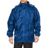 Kurodharma Men's Raincoat, Rainwear, 11-navy